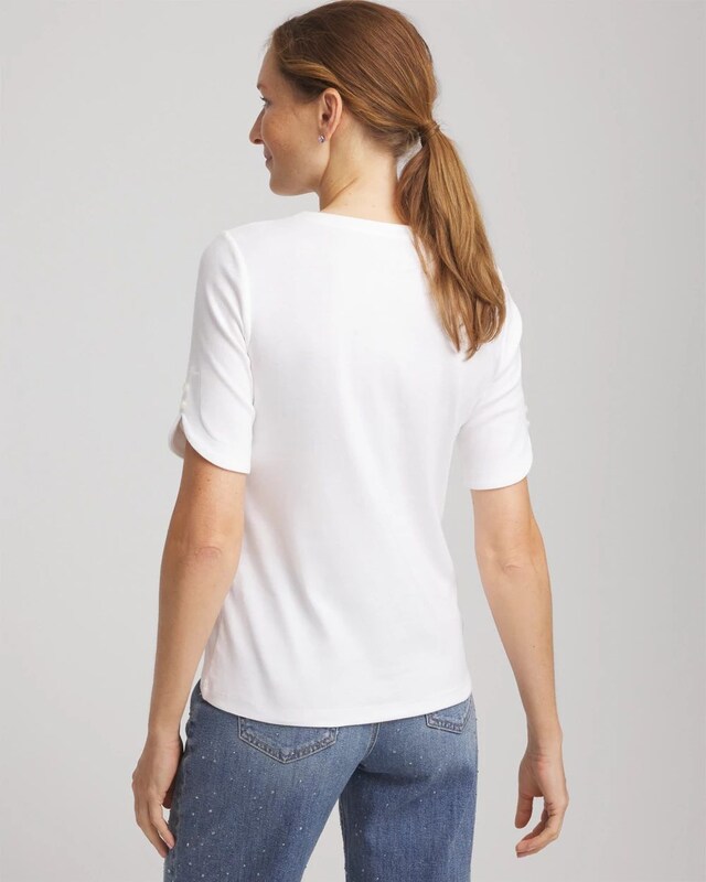 Short Sleeve Pima Tee - image 3